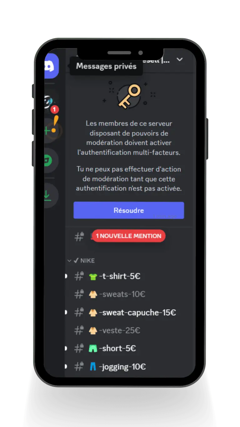 Serveur Discord WorldResell du bot vinted gratuit